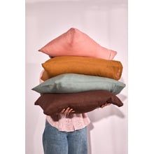 Pure French Flax Linen Standard Pillowcases (Set of 2)